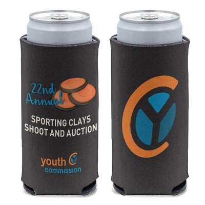 12 oz. Slim Can Cooler